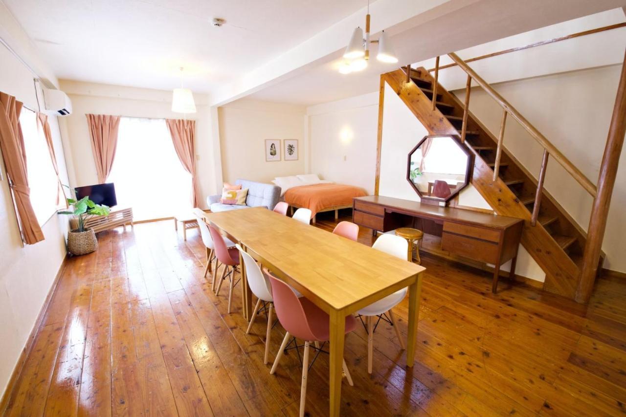 にらい恩納　あじさい Apartment Onna Bagian luar foto