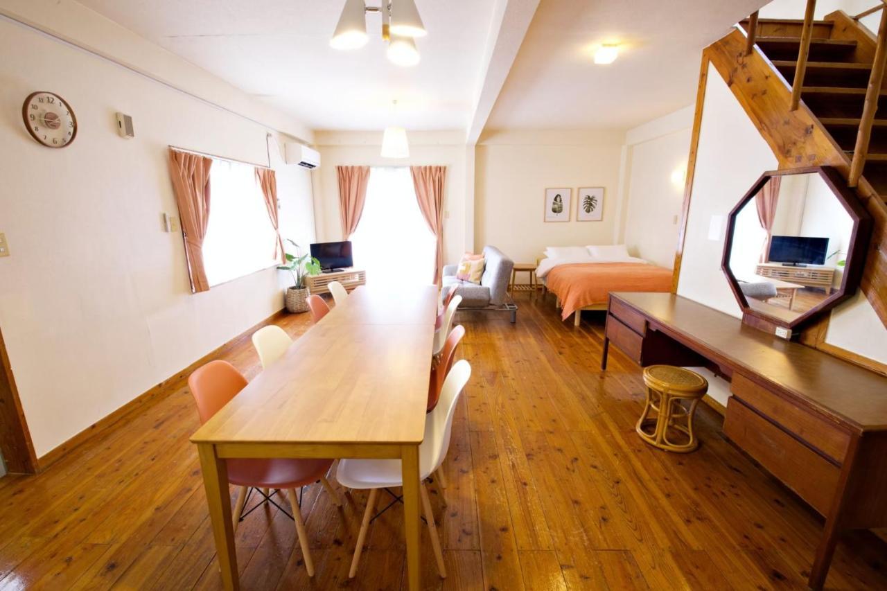 にらい恩納　あじさい Apartment Onna Bagian luar foto